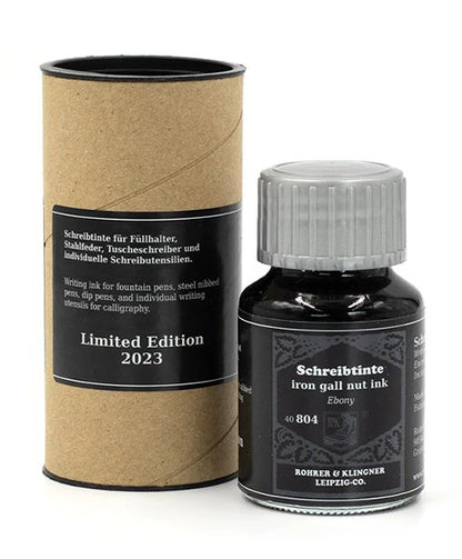 Rohrer & Klingner Fountain Pen Ink [50ml] Limited Edition 2023 Ebony