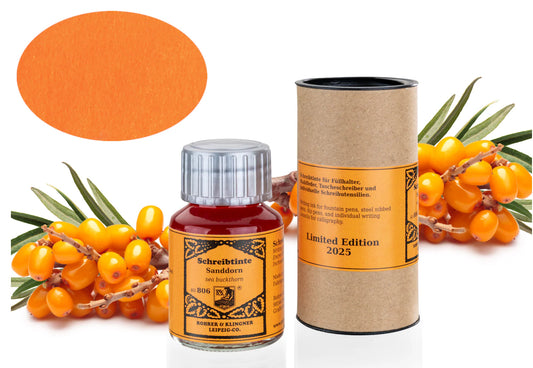 Rohrer & Klingner Fountain Pen Ink [50ml] Limited Edition 2025 Schreibtinte Sanddorn