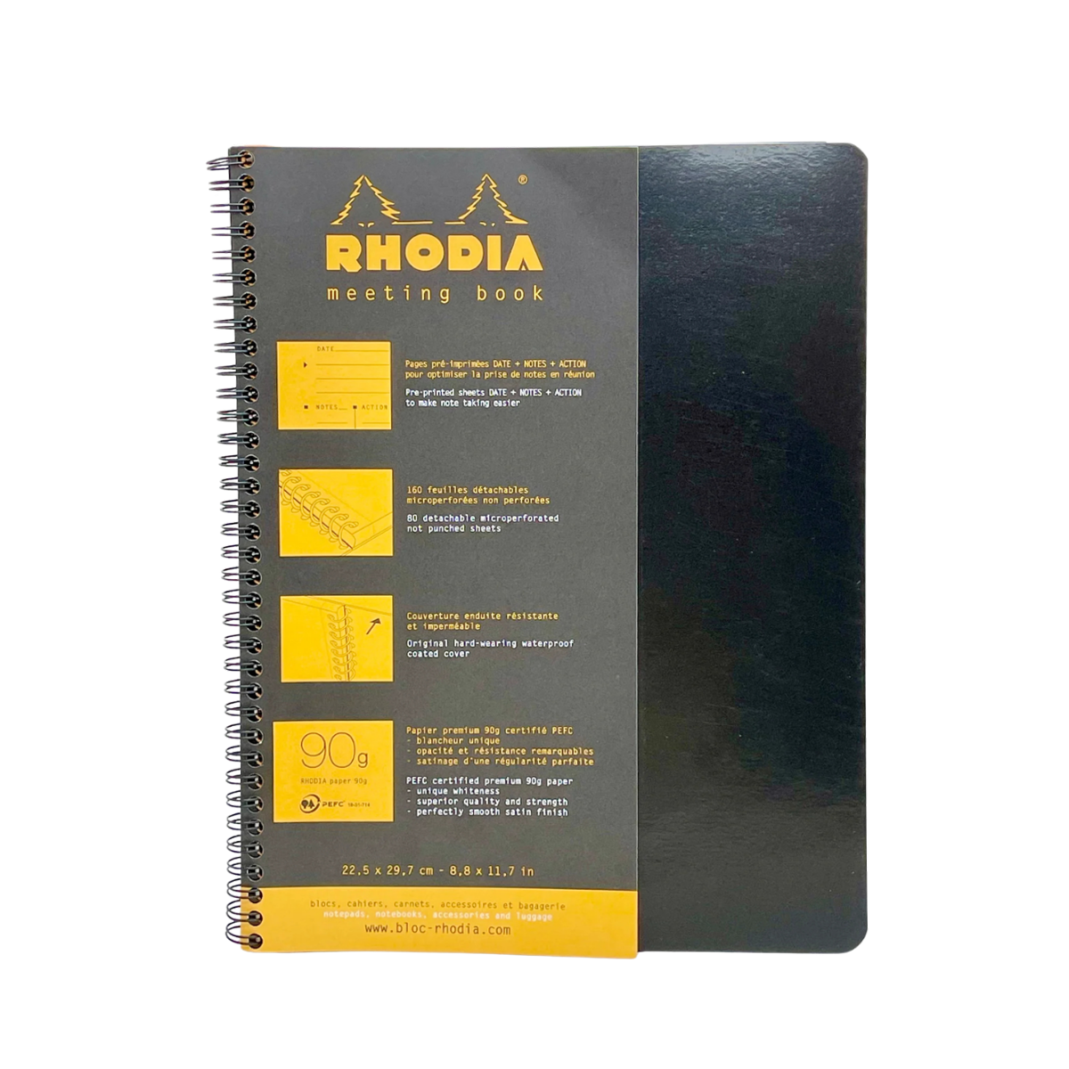 Rhodia Classic Meeting Book Wirebound A4