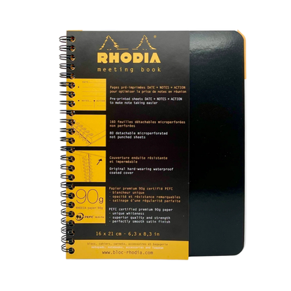 Rhodia Classic Meeting Book Wirebound A5