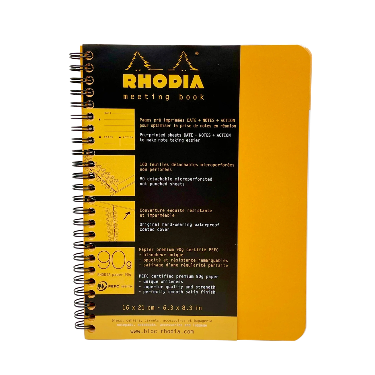 Rhodia Classic Meeting Book Wirebound A5
