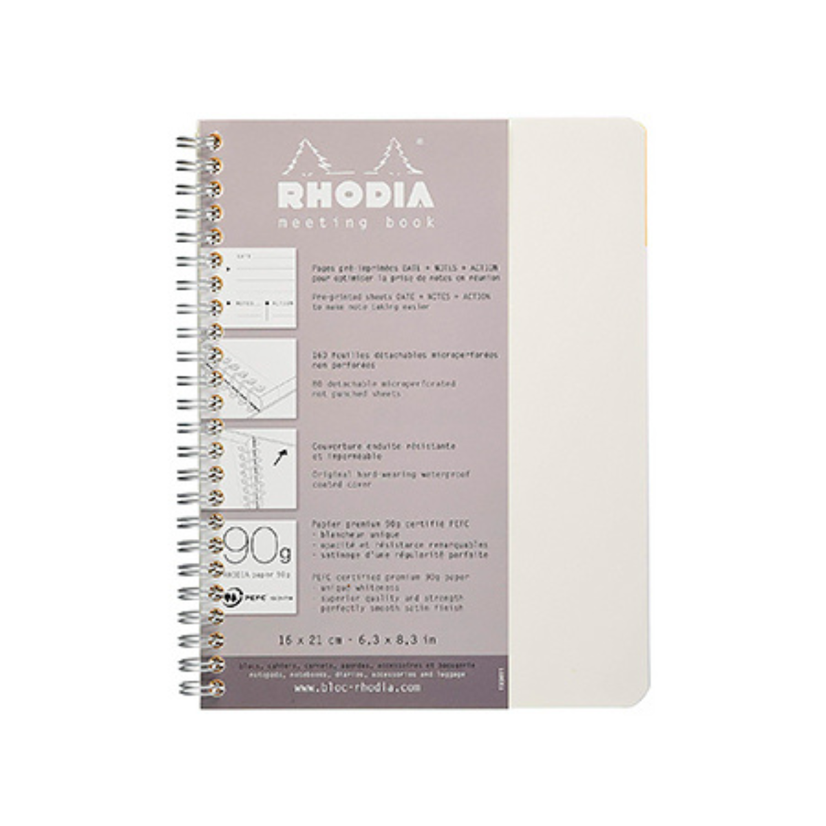 Rhodia Classic Meeting Book Wirebound A5