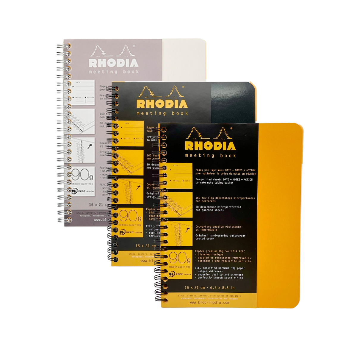 Rhodia Classic Meeting Book Wirebound A5