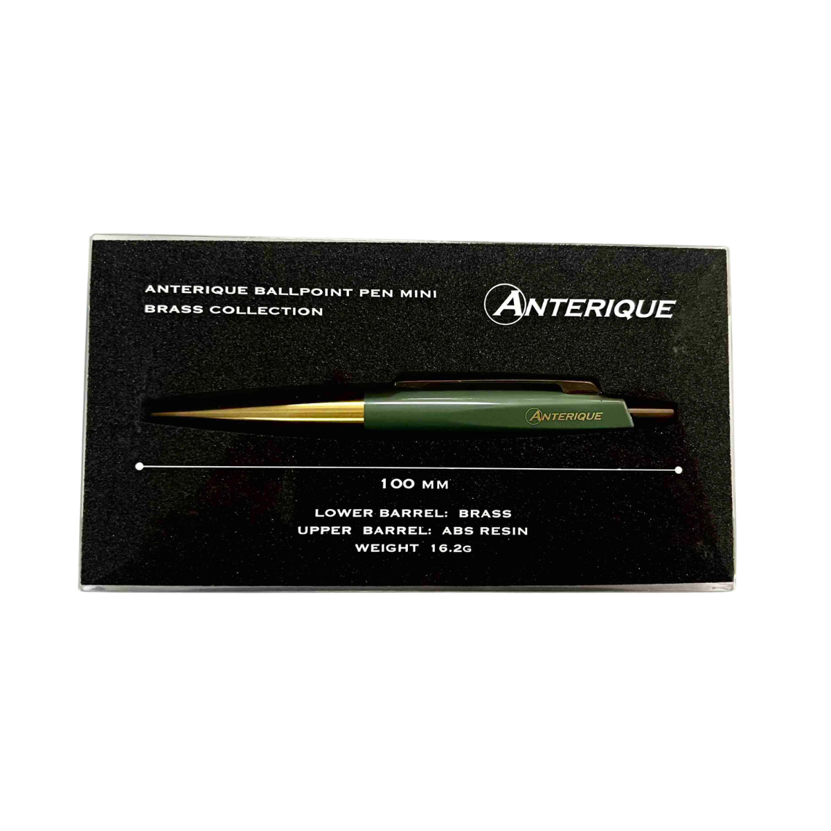 Anterique Mini Ballpoint Pen Brass Edition [0.5mm]