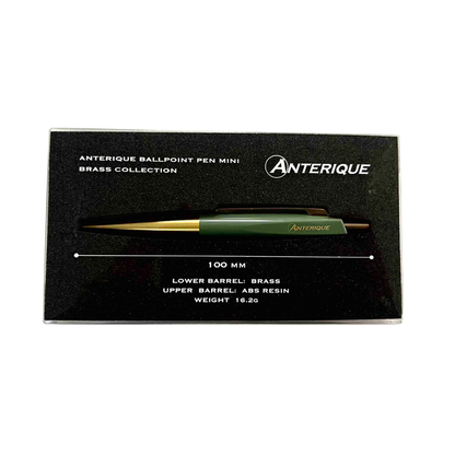 Anterique Mini Ballpoint Pen Brass Edition [0.5mm]