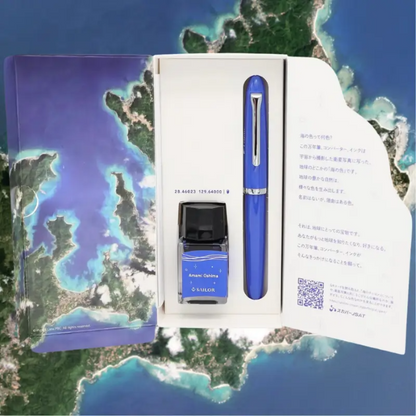 Sailor x Satellite Crayon Project Profit Jr. +10 Fountain Pen with Ink