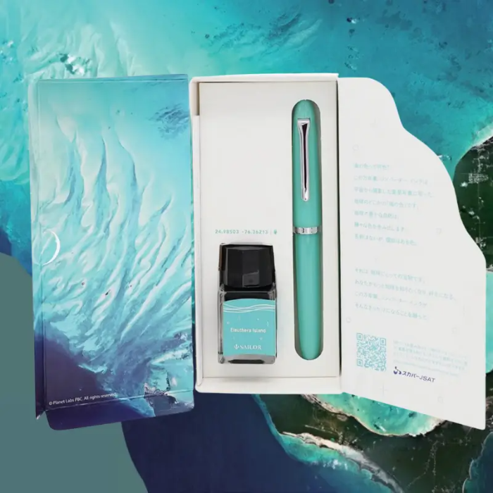 Sailor x Satellite Crayon Project Profit Jr. +10 Fountain Pen with Ink