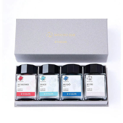 Sailor Manyo Fountain Pen Ink Sets (20ml x 4) Limited Edition
