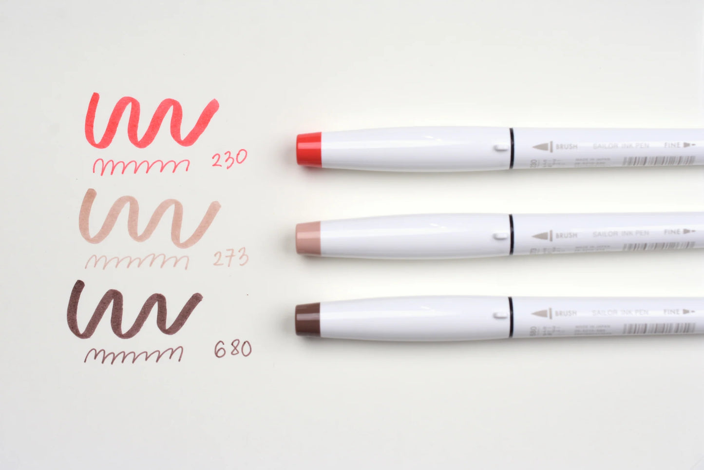 Sailor Brush Pens (Set of Three)