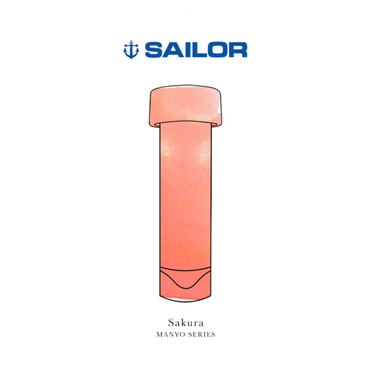 Sailor Manyo Fountain Pen Ink (3ml Sample Vials)
