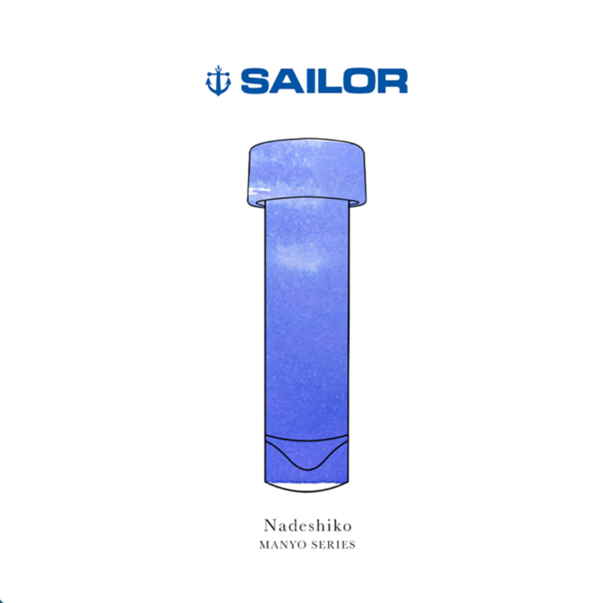 Sailor Manyo Fountain Pen Ink (3ml Sample Vials)