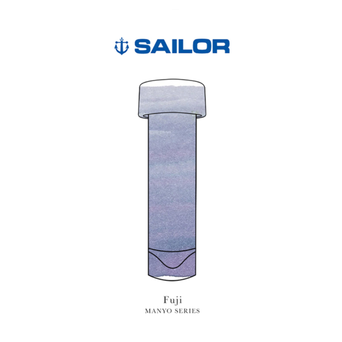 Sailor Manyo Fountain Pen Ink (3ml Sample Vials)