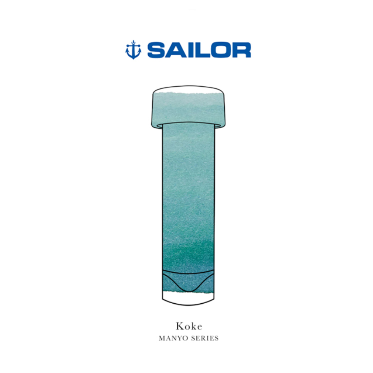 Sailor Manyo Fountain Pen Ink (3ml Sample Vials)