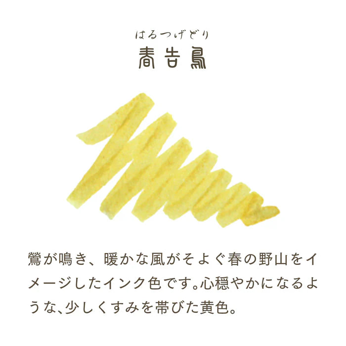 Sailor Shikiori Fountain Pen Ink (20ml) Four Seasons / Sound of Rain / Fairytale
