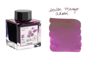 Sailor Manyo Fountain Pen Inks (50ml)