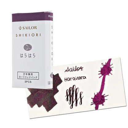 Sailor Shikiori Four Seasons Ink Cartridges (3 pcs/per pack)