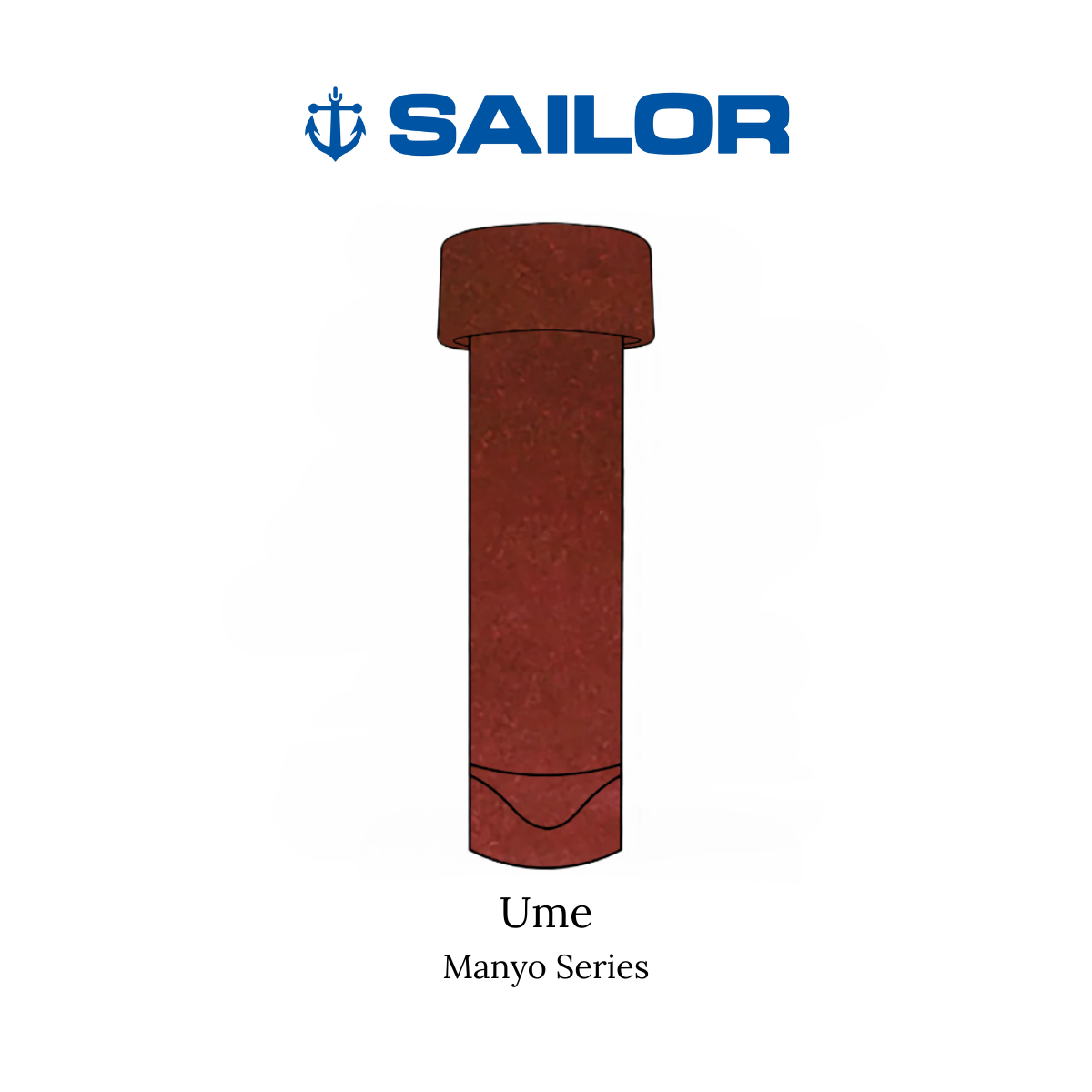 Sailor Manyo Fountain Pen Ink (3ml Sample Vials)