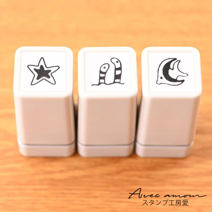 Sanby Mini Stamp (Set of 3)