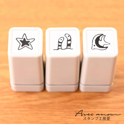 Sanby Mini Stamp (Set of 3)