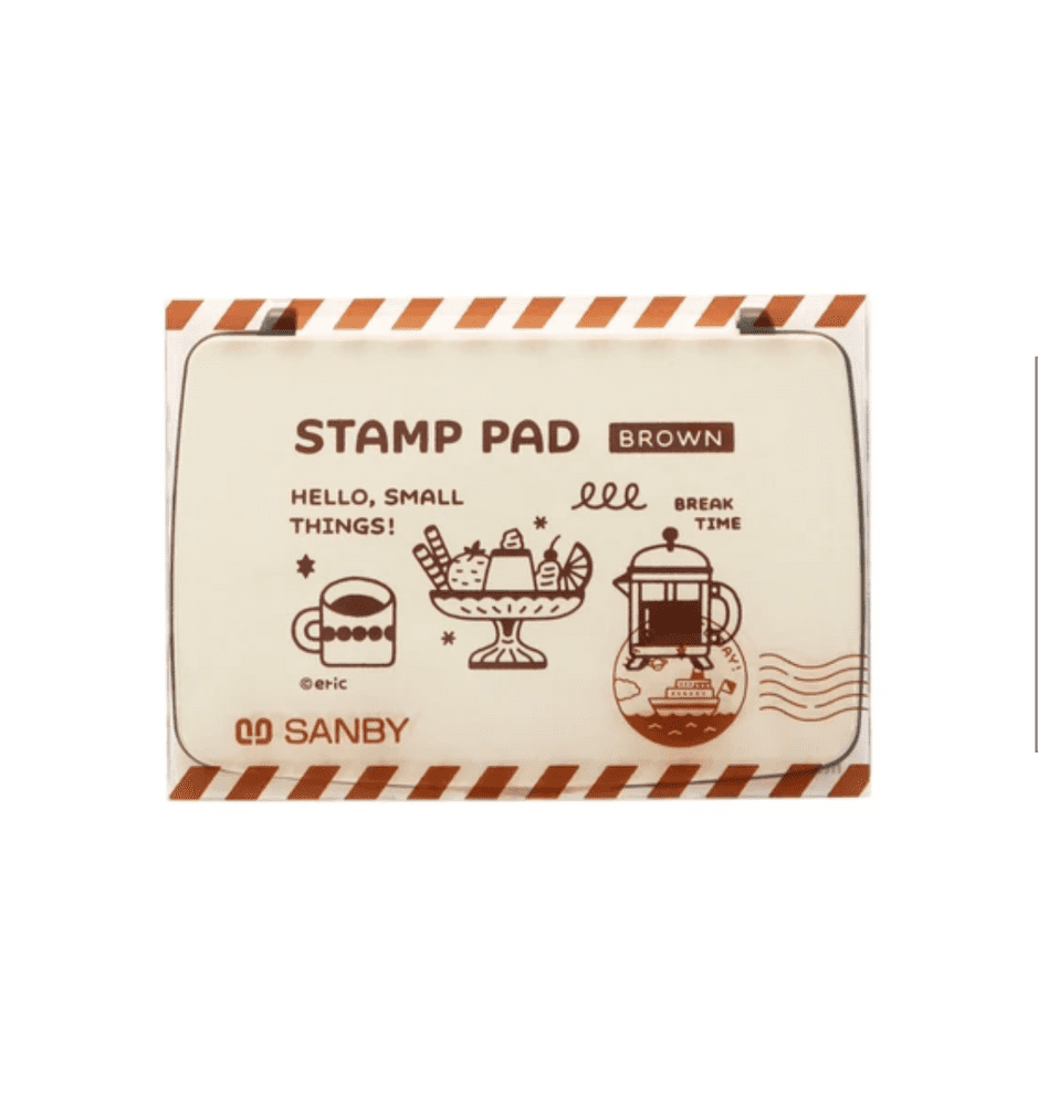 Sanby Stamp Pads (Black, Gold, Silver, Navy, Brown)