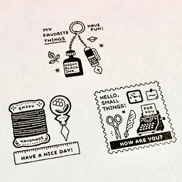 Sanby x Eric Stamp Mini Pre-Inked