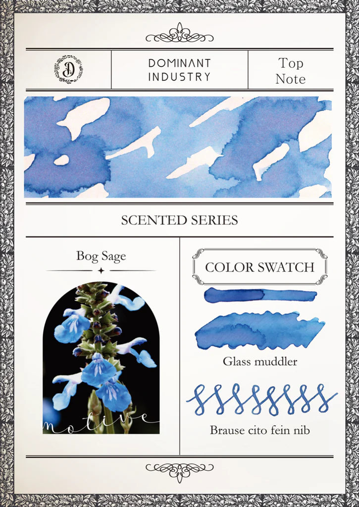 Dominant Industry Fountain Pen Scented Inks (Twilight Garden Series) 25ml