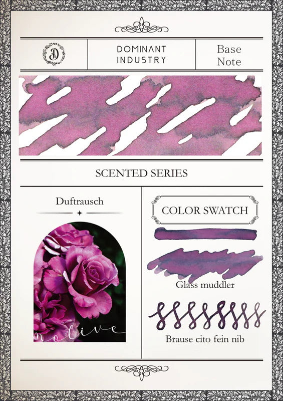 Dominant Industry Fountain Pen Scented Inks (Twilight Garden Series) 25ml