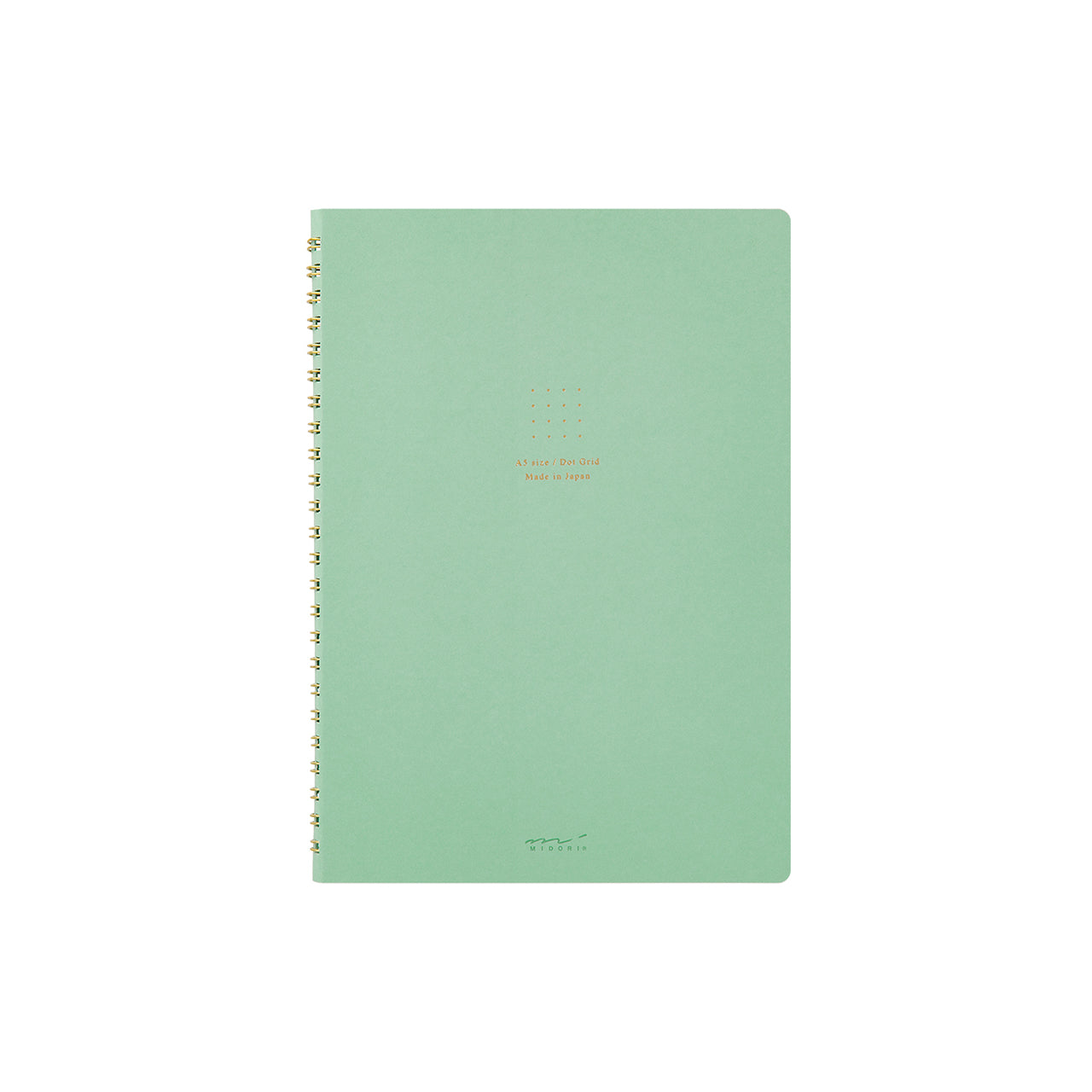 Midori MD Ring Notebook Color Dot Grid