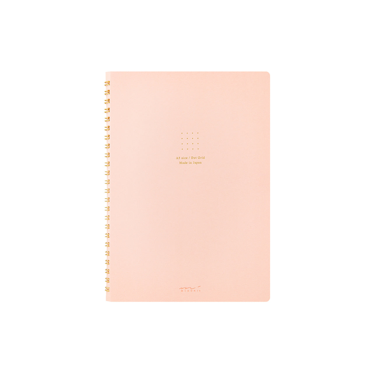 Midori MD Ring Notebook Color Dot Grid