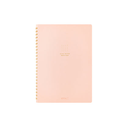 Midori MD Ring Notebook Color Dot Grid