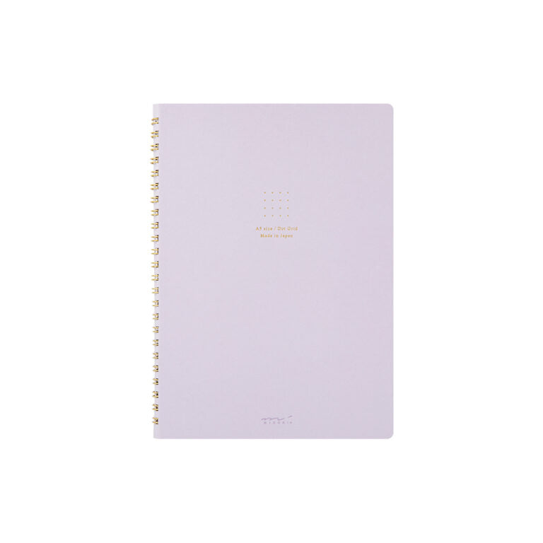 Midori MD Ring Notebook Color Dot Grid