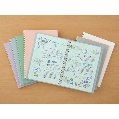 Midori MD Ring Notebook Color Dot Grid