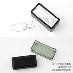 Midori Paintable Stamp Pre-Inked (Half-Size)