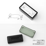 Midori Paintable Stamp Pre-Inked (Half-Size)