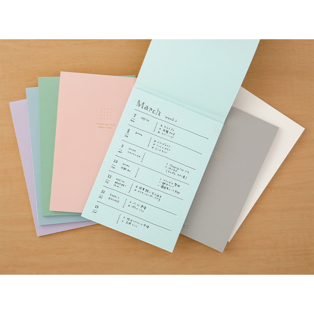 Midori MD Paper Pad Color Dot Grid