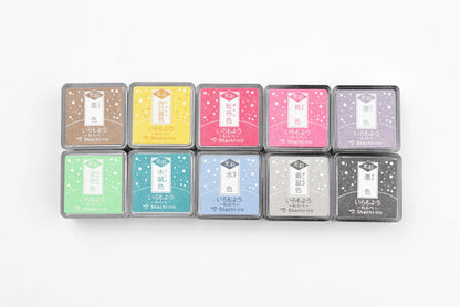 Shachihata Iromoyo Kosai Warabe Mini Glitter Ink Pad