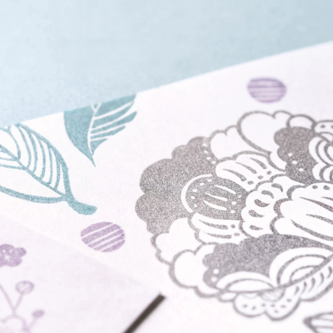 Shachihata Iromoyo Kosai Warabe Mini Glitter Ink Pad