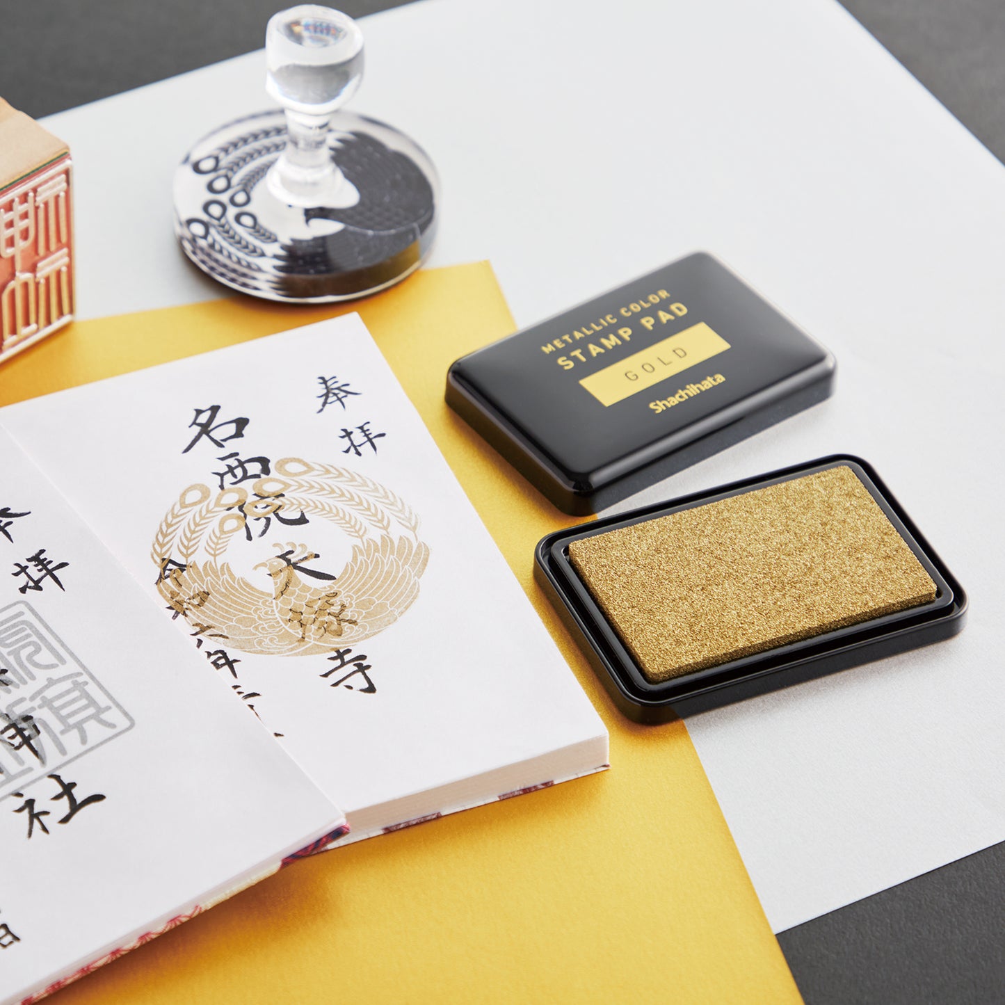 Shachihata Metallic Stamp Pad