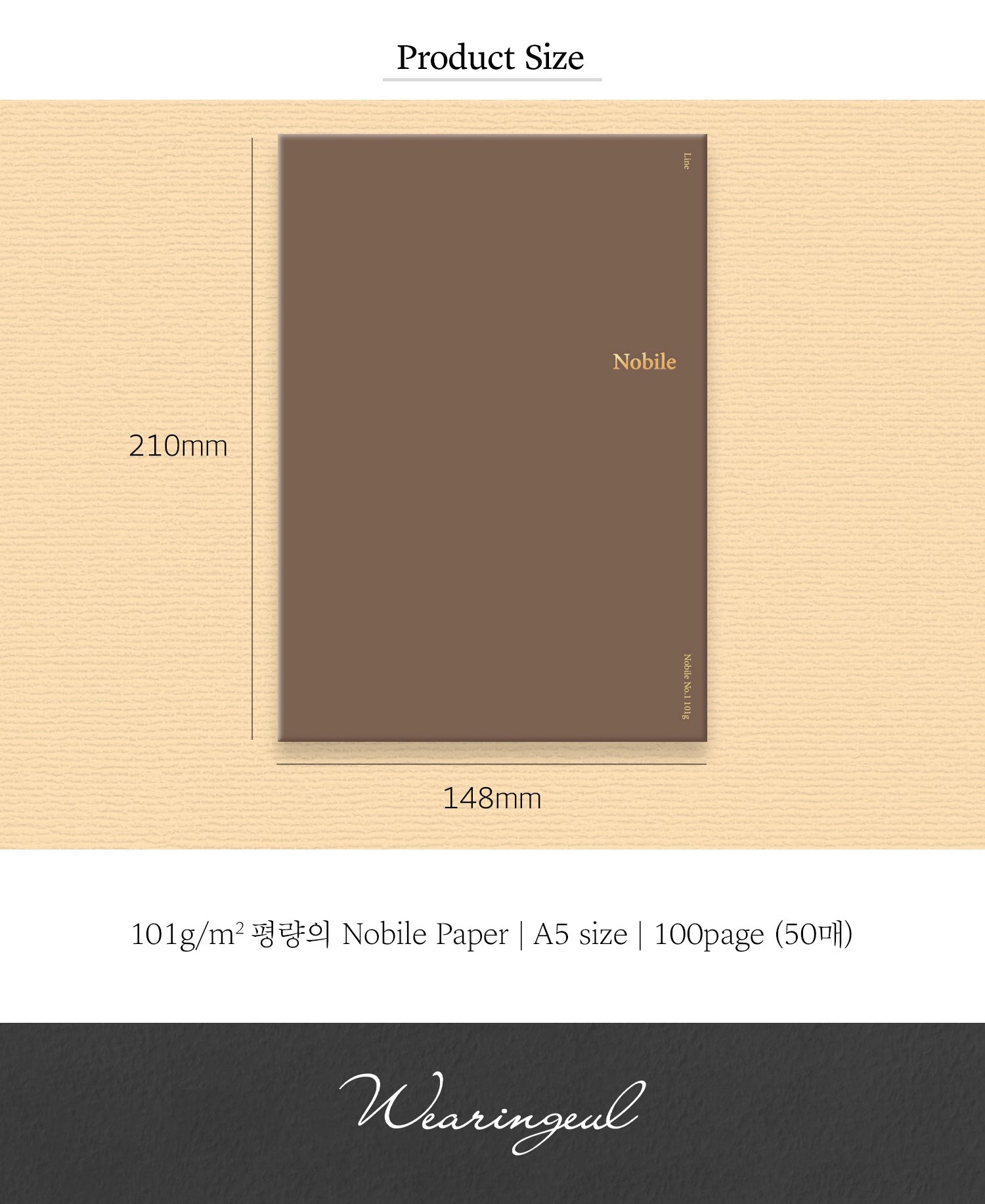 Wearingeul Nobile Note A5