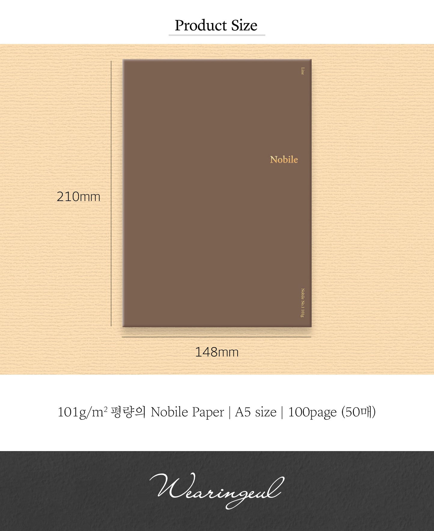 Wearingeul Nobile Note A5