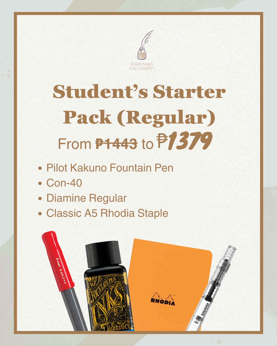 Starter Set Student's Starter Pack (Regular and Special)