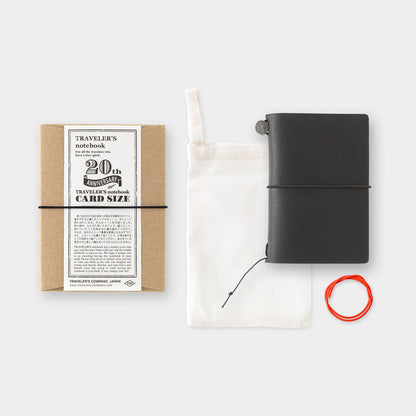 Traveler's Notebook 20th Anniversary Set (Card Size)