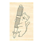 Beverly Ink's Companion Wooden Rubber Stamps
