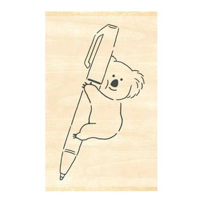 Beverly Ink's Companion Wooden Rubber Stamps