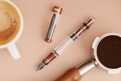 TWSBI Diamond 580 ALR Fountain Pen Affogato with Onyx