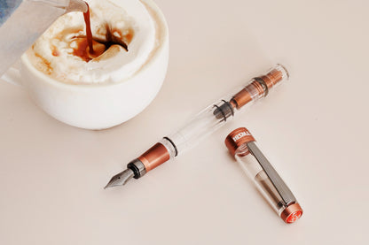 TWSBI Diamond 580 ALR Fountain Pen Affogato with Onyx