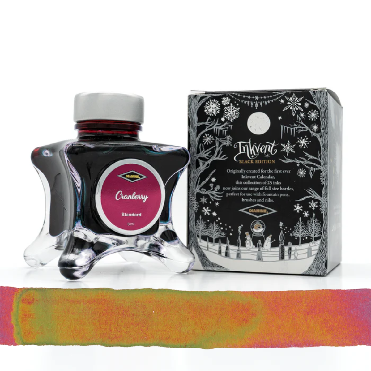 Diamine Inkvent Black Edition Fountain Pen Ink Standard [50ml]