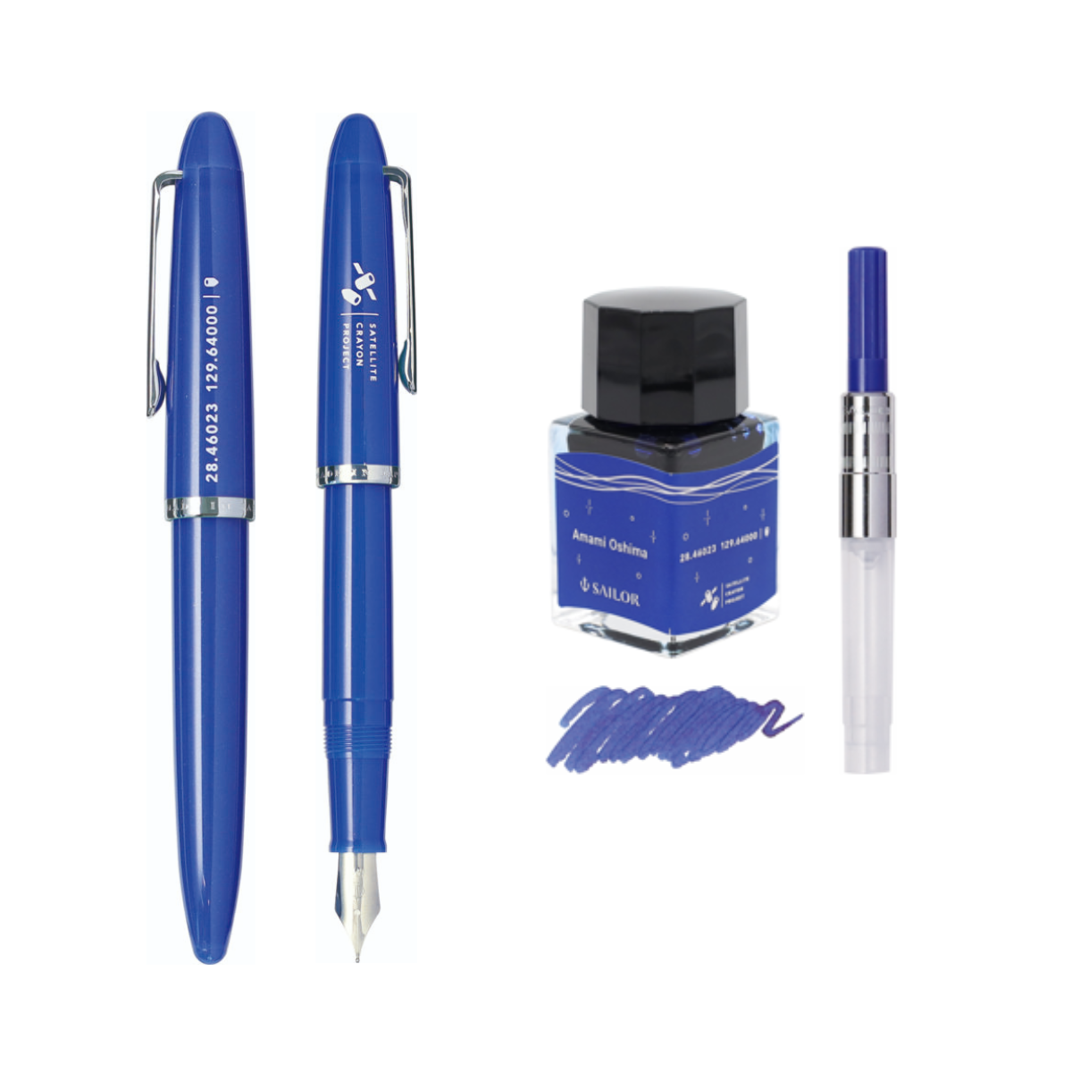 Sailor x Satellite Crayon Project Profit Jr. +10 Fountain Pen with Ink