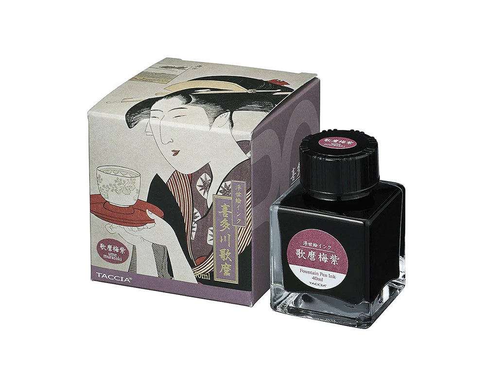 Taccia Nakabayashi Ukiyo-e (40ml) Fountain Pen Ink