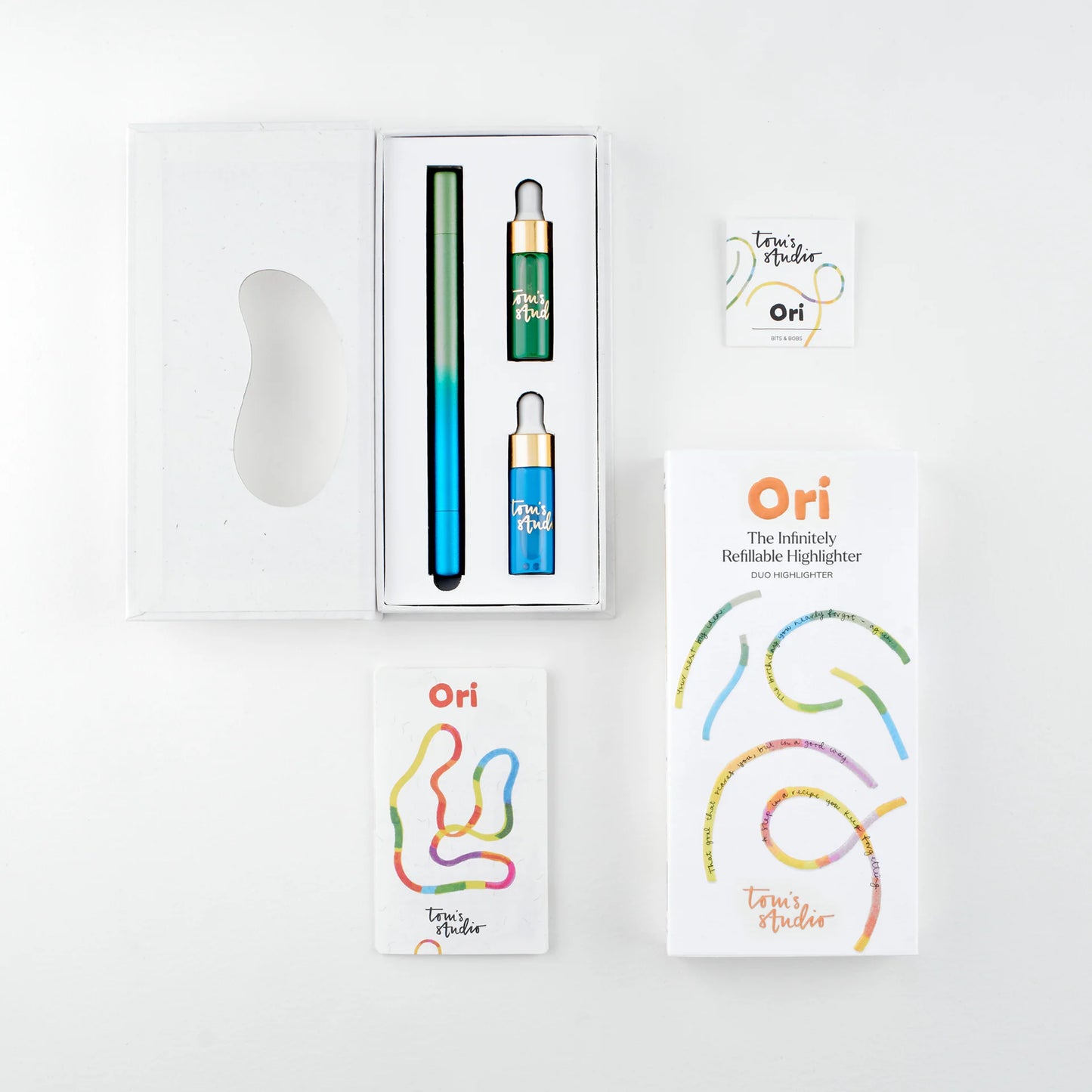 Tom's Studio Ori – The Infinitely Refillable Highlighter Pen